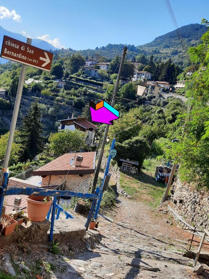 Casa Vacanze Da Oscar Villa Triora Luaran gambar